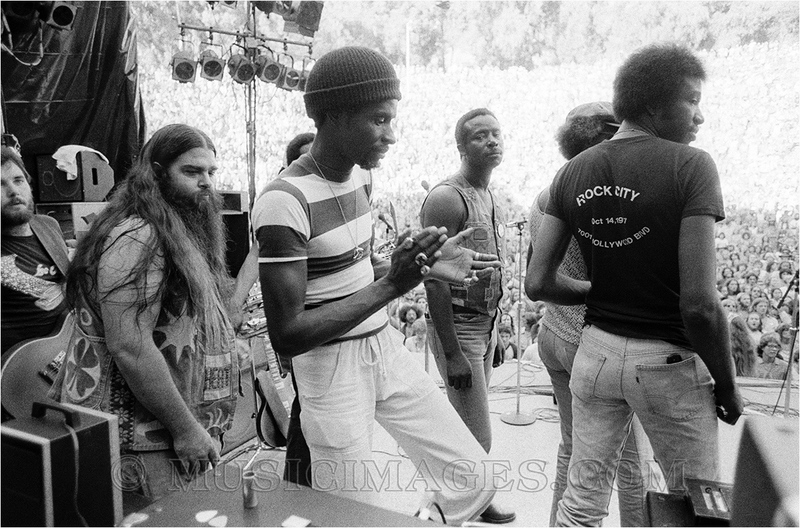 B467-34.jpg :: The Chambers Brothers performing with Canned Heat - Chet Helms' Tribal Stomp, Greek Theater, Berkeley, Ca. 10/1/78