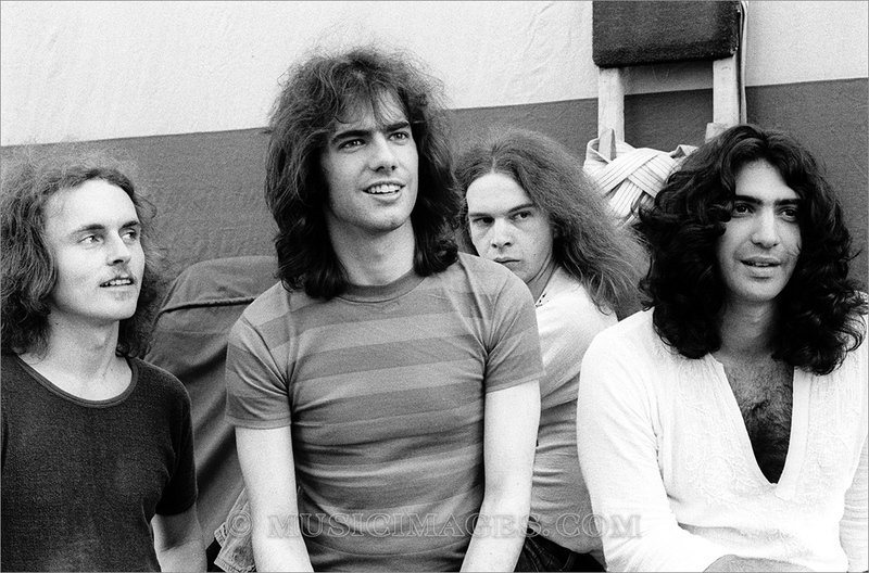 B564-8.jpg :: with Mark Egan, Lyle Mays and Danny Gottlieb - Greek Theater, Berkeley, Ca. - May, 1979