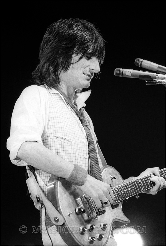 B577-18.jpg :: with the New Barbarians - Oakland Coliseum, Oakland, Ca. 5/20/79