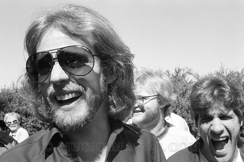 B620-32.jpg :: Don Felder & Glenn Frey at a charity fundraiser in Golden Gate Park, San Francisco, Ca. 3/8/80
