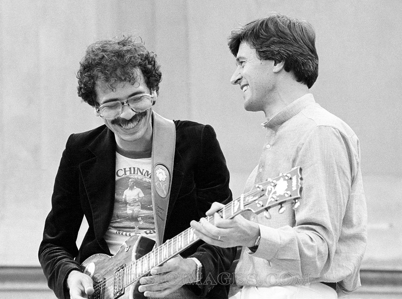 B652-12.jpg :: with John McLaughlin - Berkeley Jazz Festival, Greek Theater, Berkeley, Ca - May, 1980