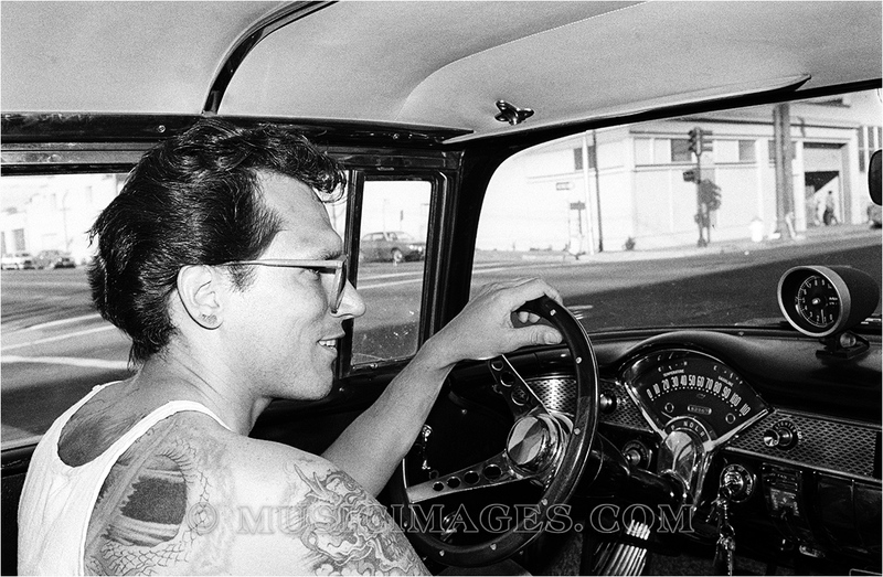 B664-1.jpg :: Cruising' around San Francisco with Jorma in his '57 Chevy - 6/26/80
