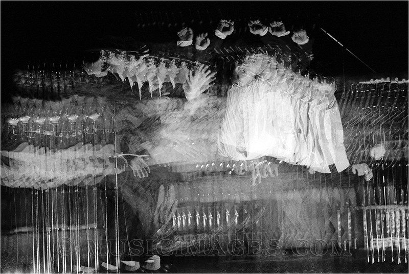 B669-16.jpg :: The Blues Brothers in strobe light - Concord Pavilion, Concord, Ca. 7/31/80