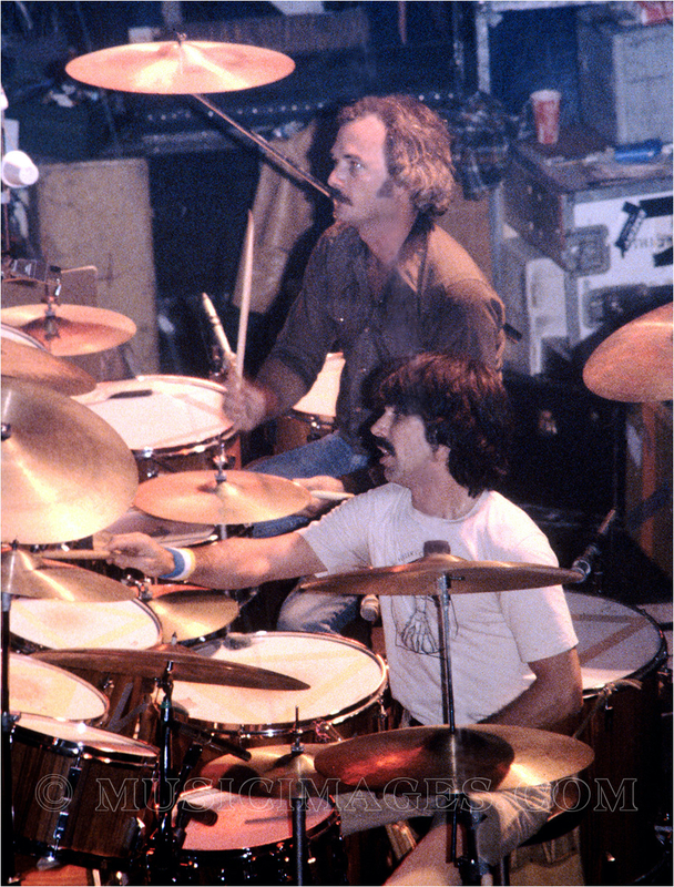 C104-16.jpg :: Bill Kreutzmann & Mickey Hart - Winterland, San Francisco, Ca. 10/17/78