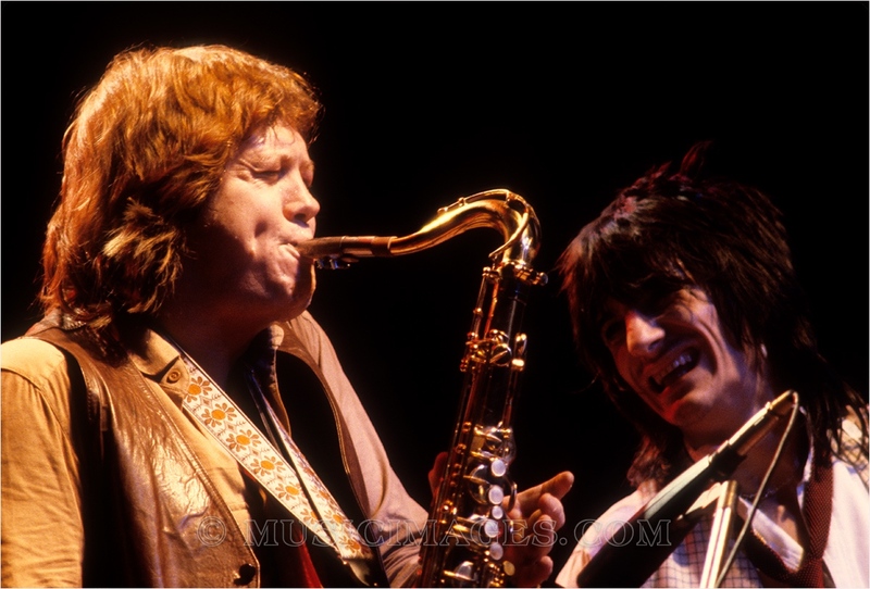 C189-34.jpg :: Bobby Keys & Ron Wood - Oakland Coliseum, Oakland, Ca. 5/20/79