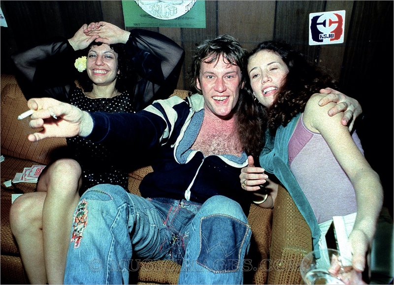 C54-9.jpg :: Backstage with KSJO DJs - Winterland, San Francisco, Ca. 5/19/78