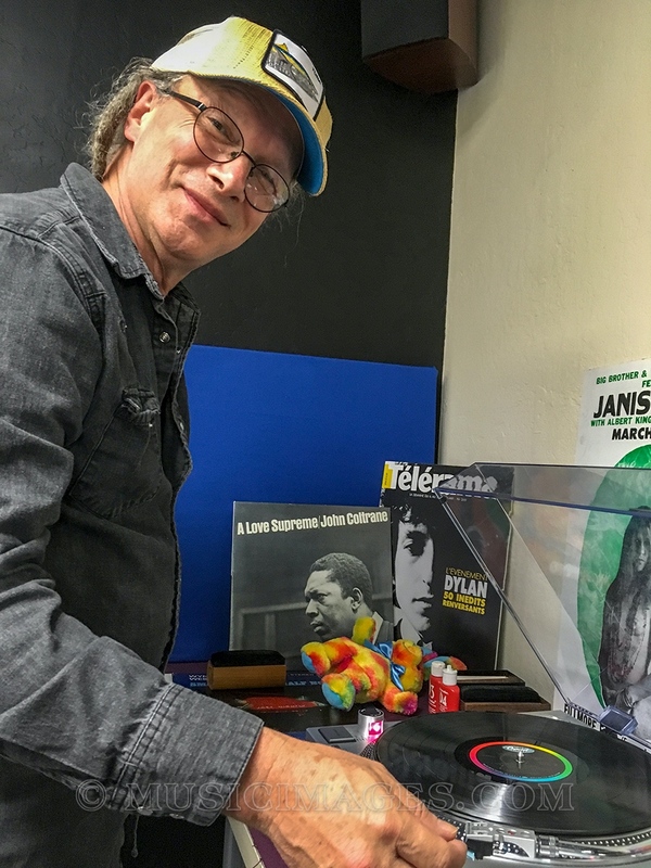 IMG_2889.jpg :: Spinning records on the Live Archive Show - KPCA, Petaluma, Ca. 10/5/18