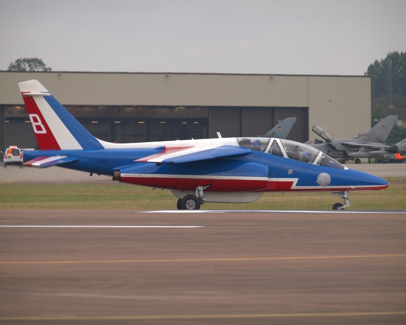 DASSAULT ALPHA JET PATROUILLE DE FRANCE 8 P1010489.jpg