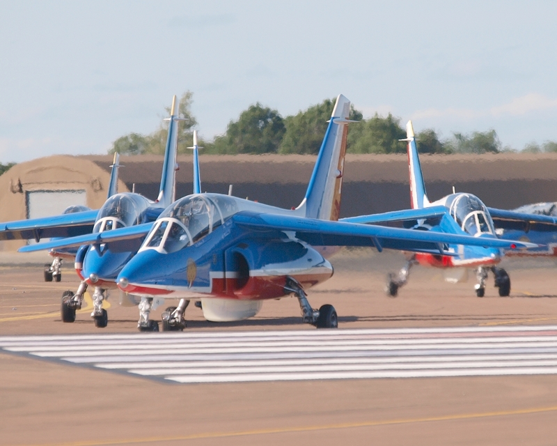 DASSAULT ALPHA JET PATROUILLE DE FRANCE P1017381(1).jpg :: OLYMPUS DIGITAL CAMERA