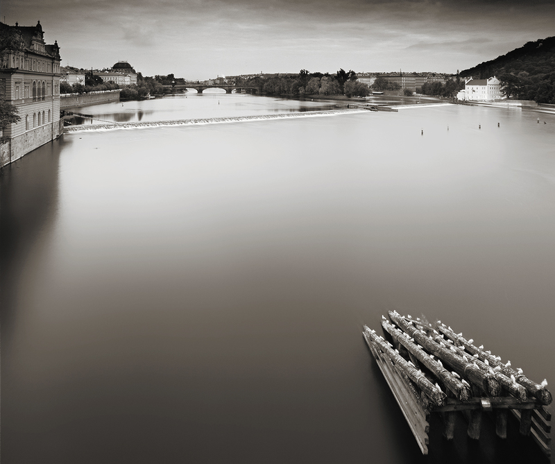 Fifty-two Gulls 1_25.jpg :: Archival pigment print of an original photograph made in Prague, Czech Republic in 2008.  Printed on A3 hand-made Japanese paper (Bizan by Awagami Mills), signed and numbered 1/25, image size 10\