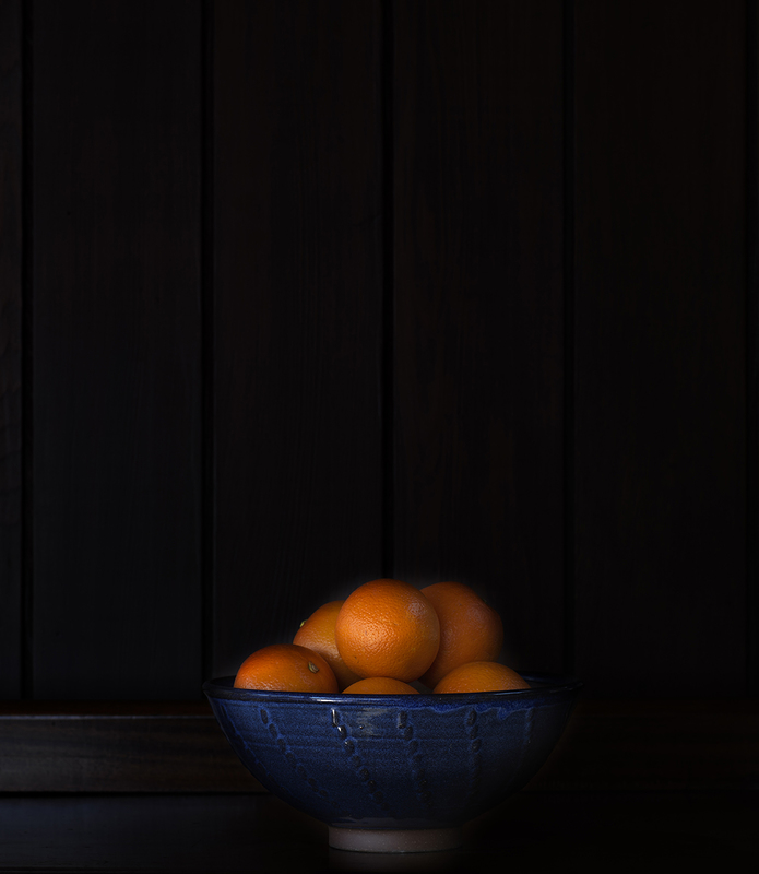 Six Oranges in a Blue Bowl.jpg