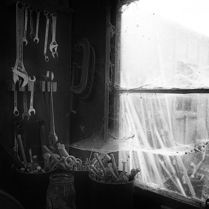 Asylum 1_25.jpg :: Gelatin silver print from a digital negative, signed and numbered 1/25 beneath an 8 ply 16\