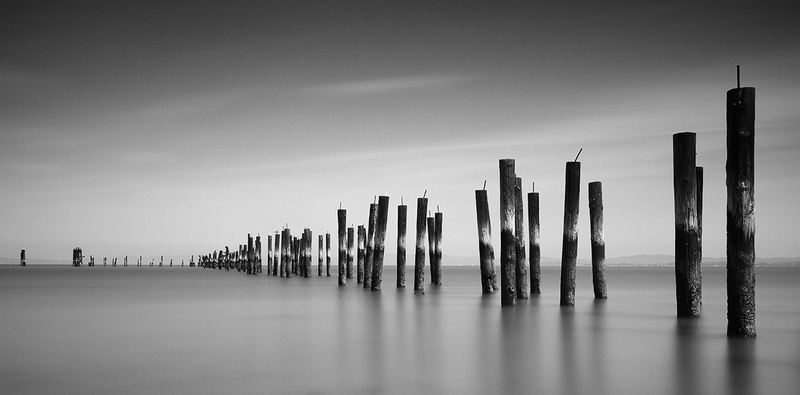 Easter 1_10.jpg :: Archival monochrome pigment print of an original photograph made at Point Pinole Regional Shoreline on the San Pablo Bay, California, April 2014.  Printed on C (17\
