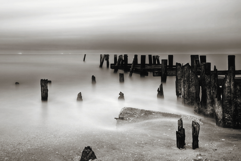 Night Ferry 1_25.jpg :: Archival pigment print on A3 hand-made Japanese paper (Bizan by Awagami Mills), signed and numbered 1/25, image size 8\