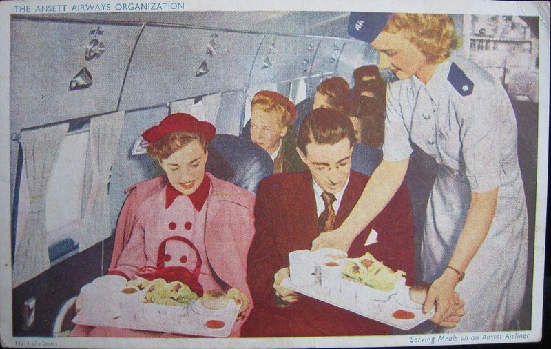 Ansett DC-4 AI 4.jpg :: Ansett, Australia. Image from eBay.