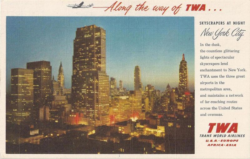 TWA Promo AI 9.jpg :: TWA, Trans World Airlines, USA. Image courtesy of John Anderson.
