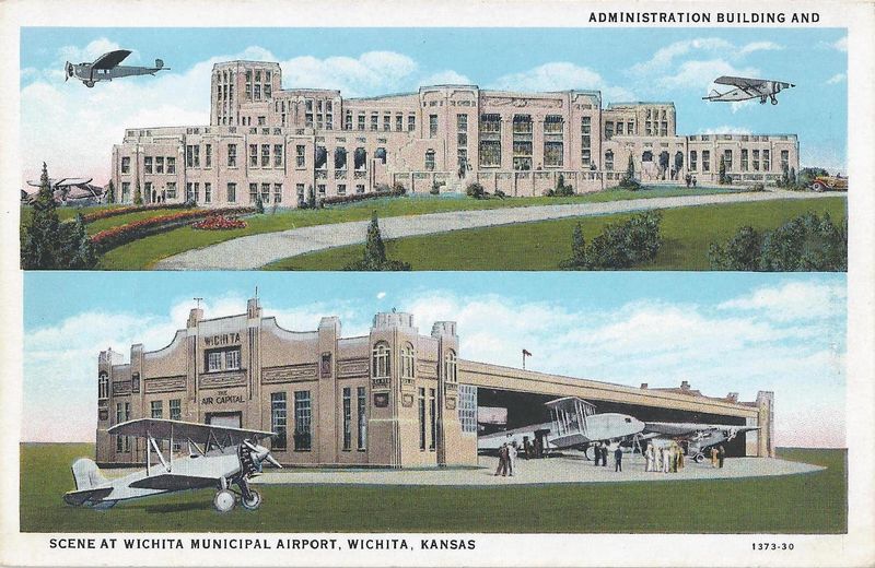 USA KS Wichita Municipal ARPT 1.jpg :: USA, Kansas, Wichita Municipal. Image courtesy of John Anderson.
