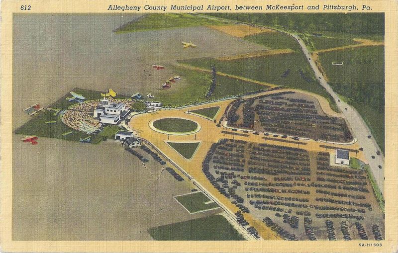 USA PA Allegheny County ARPT 1.jpg :: UA, Pennsylvania, Allegheny County Airport, West Mifflin. Image courtesy of John Anderson.