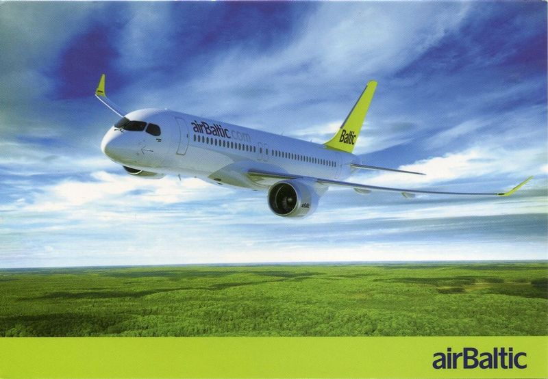 AirBaltic CS300 AI 1.jpg :: AirBaltic, Latvia.