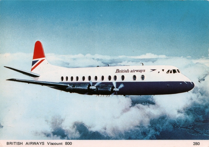 British Airways Viscount NAI 1.jpg :: British Airways, Viscount, Skilton 280. Image courtesy of David Browne.