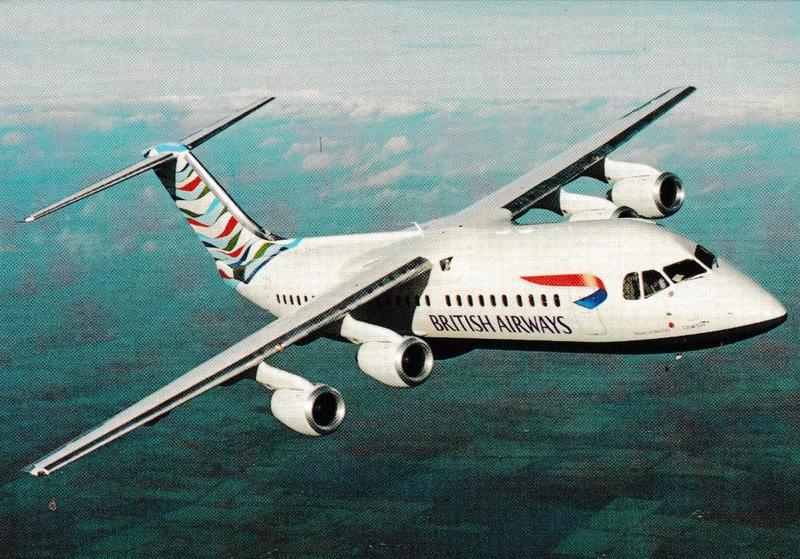 CityFlyer BAE146 AI 1.jpg :: CityFlyer, British Airways, UK. Image courtesy of Doug Green. Published by E.T.W. Dennis for the airline.
