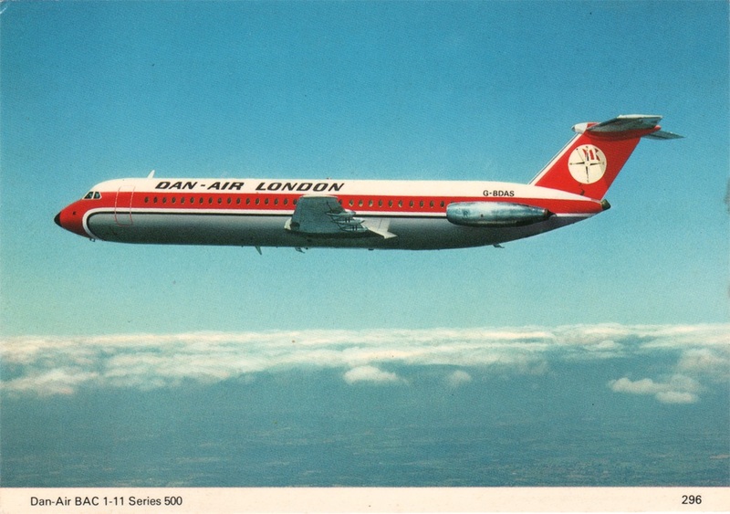 Dan-Air BAC1-11 NAI 2.jpg :: Dan-Air London, UK. Skilton 296. Image courtesy of David Browne.
