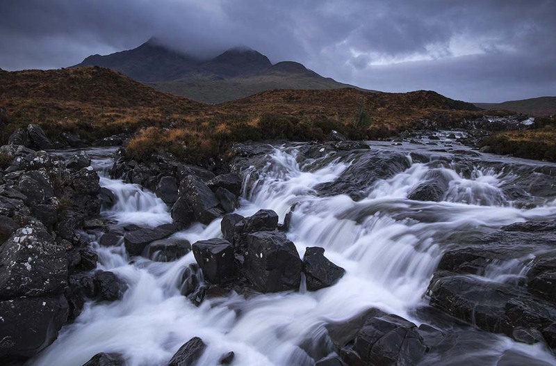GB2017 SCH03 CuillinsWaterfall2.jpg :: Cuillins Waterfall 2