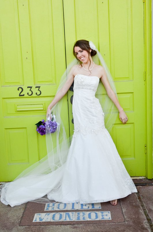 Bride in downtown Monroe.jpg