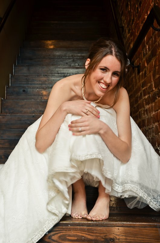 Bride on steps.jpg