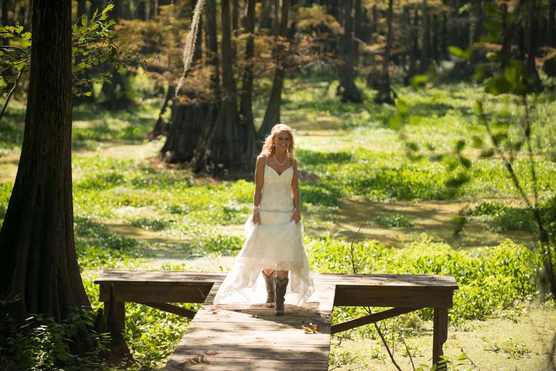 Bride on the bayou in Louisiana.jpg