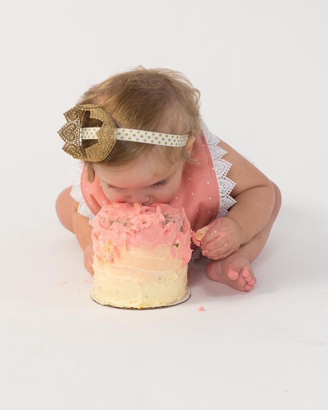 Baby Girl Cake with gold crown.jpg