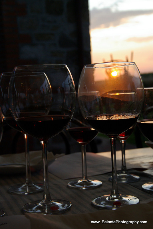 A Toast to the Tuscan Sun 8x10 metal 65.00.jpg