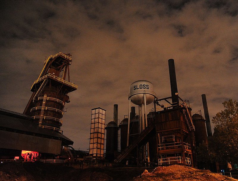 33012 SLOSS GHOST TOUR.jpg :: Sloss Ghost Tour Friday, March 30, 2012 in Birmingham, Ala.  (The Birmingham News, Hal Yeager)