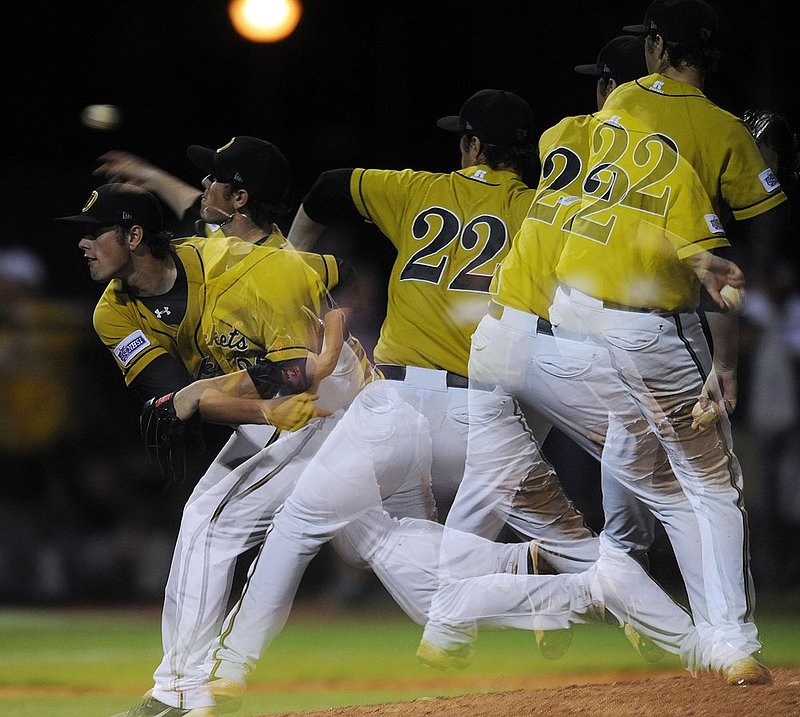 51112 SPAIN PARK OXFORD_004.jpg :: Oxford starting picture Jackson Stephens in a state regional playoff game at Spain Park high school Friday May 11, 2012 in Hoover, Ala. (The Birmingham News, Hal Yeager)