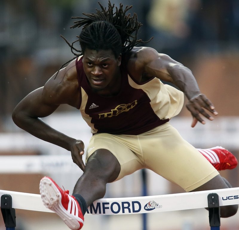 Samford Track   863.jpg :: Britvic Worldwide Brands and Buffalo Rock introduced Robins Fruit Shoot Concentrate at TreeTop Family Adventure Sunday April, 21,  2013 in Birmingham, Ala. (Photo/Hal Yeager)