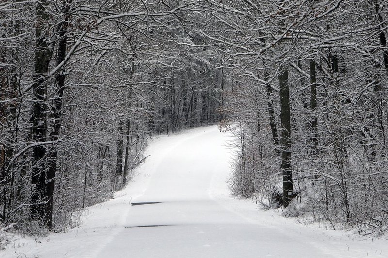 WINTER WEATHER ALHY101    617     .jpg :: as snow fell on north Alabama Tuesday Feb. 11,  2014 in Fort Payne Ala.  ( Photo/Hal Yeager)