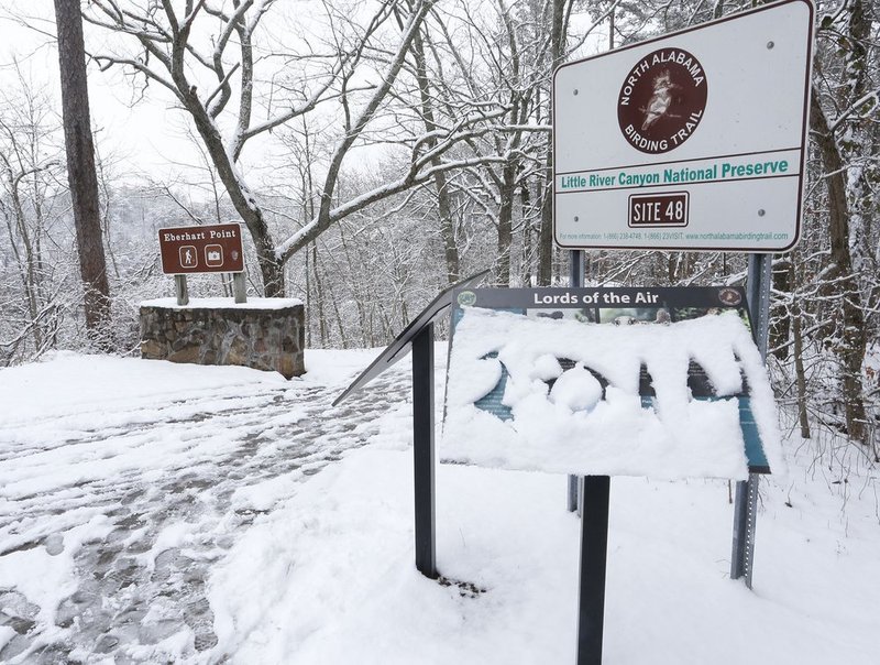 WINTER WEATHER ALHY101    677     .jpg :: as snow fell on north Alabama Tuesday Feb. 11,  2014 in Fort Payne Ala.  ( Photo/Hal Yeager)