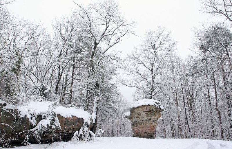 WINTER WEATHER ALHY101    991     .jpg :: as snow fell on north Alabama Tuesday Feb. 11,  2014 in Fort Payne Ala.  ( Photo/Hal Yeager)