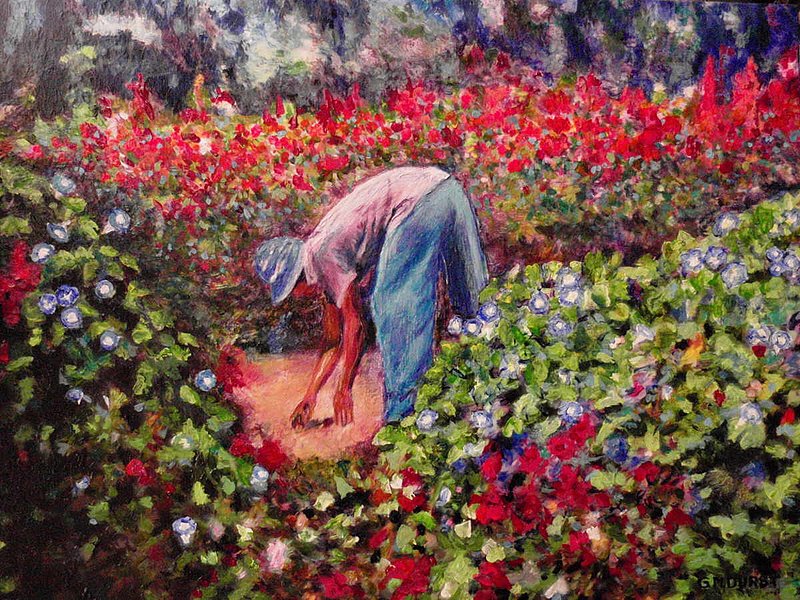 A GLORIOUS MORNING.jpg :: To purchase this original painting or a fine art limited edition of this piece, contact DurstArt@aol.com or press Contact above.