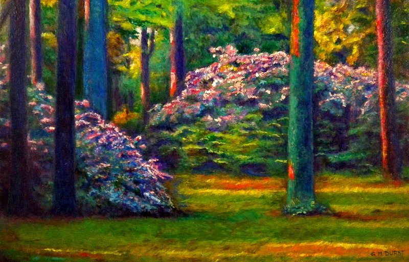 A PEACEFUL MORNING.jpg :: Acrylic on Canvas- Size: 18\
