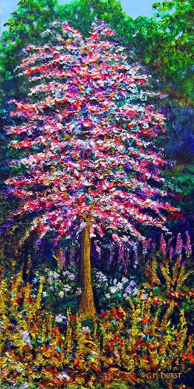 AS LOVELY AS A TREE.jpg :: To purchase a fine art limited edition of this piece, contact DurstArt@aol.com or press Contact above.