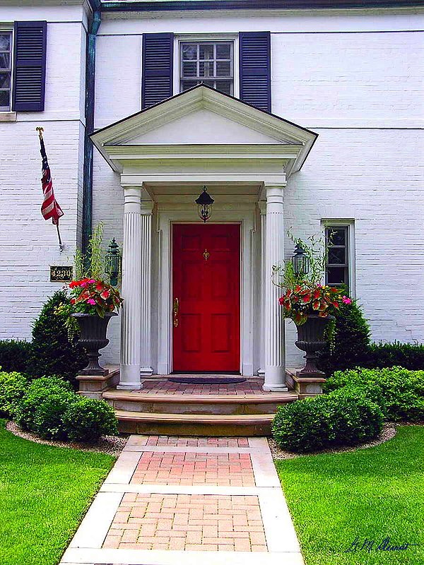 All American Doorway2.jpg :: To purchase a fine art print on canvas or archieval paper of this photograph, email DurstArt@aol.com To view comments, click on \