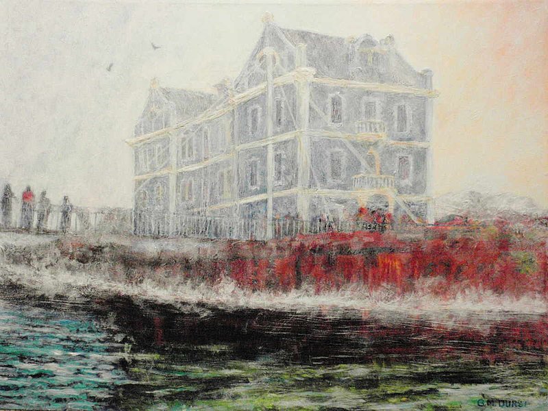 CAPTAINS MANOR.jpg :: Acrylic on Canvas- Size: 18\