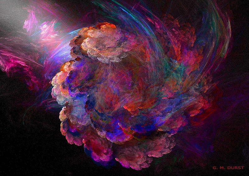 Cloud9.jpg :: To acquire the original Fractal Painting or a fine art print of this piece, press Contact above. 