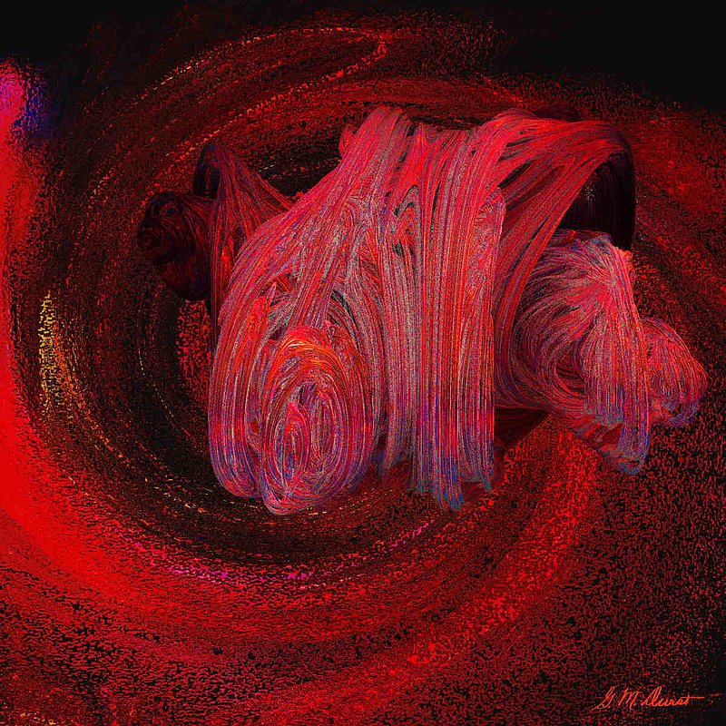 Crimson Dreams.jpg :: To acquire a fine art print of this piece, press Contact above. 