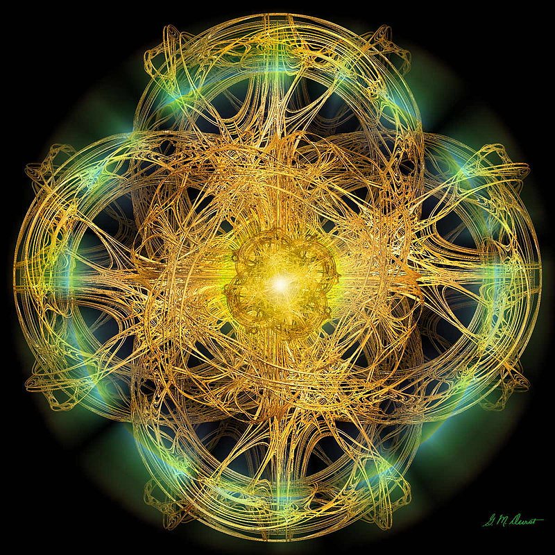 Divine Meditation.jpg :: To acquire the Fractal painting or a limited edition, please email DurstArt@aol.com