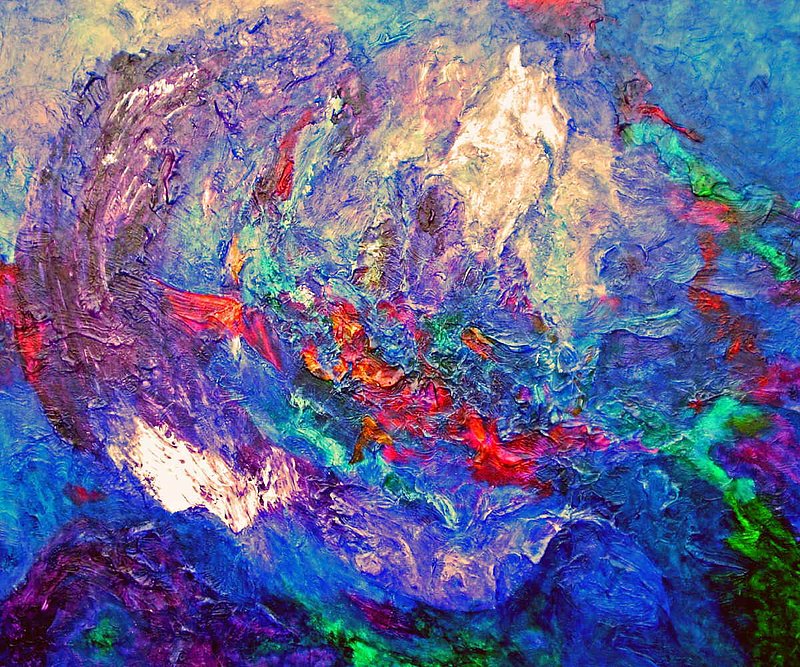 EXALTED-.jpg :: To purchase the original painting or a fine art limited edition of this piece, contact DurstArt@aol.com or press Contact above.