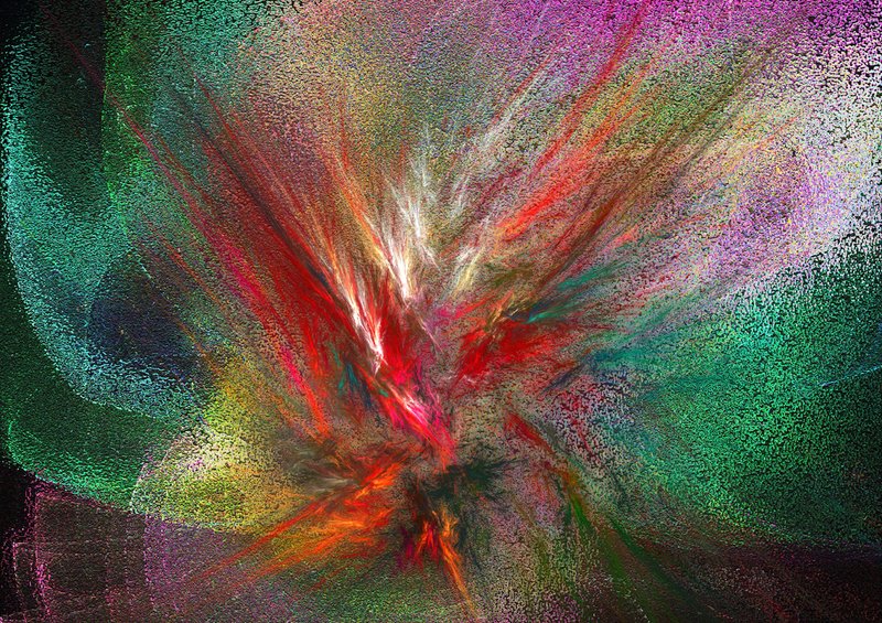 Firebird.jpg :: To acquire the original Fractal Painting or a fine art print of this piece, press Contact above. 