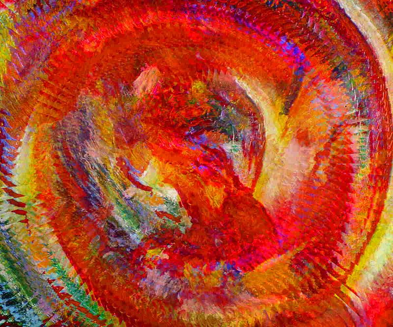 Flamenco.jpg :: To acquire a fine art print of this piece, press Contact above. 