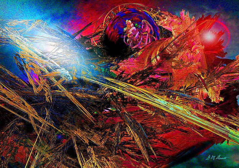 Flashpoint.jpg :: Acrylic on Canvas A1 size: 33\